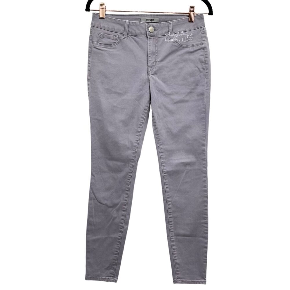 Refuge Lilac Mid-Rise Skinny Jeggings Size 4